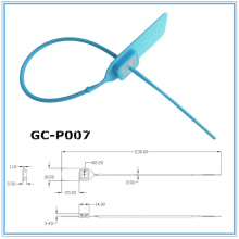 Comercio de garantía sello ajustable de plástico GC-P007